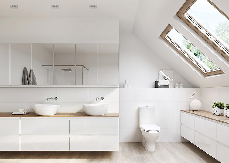  Aranżacja Cersanit Moduo 