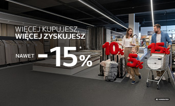 Więcej kupujesz, więcej zyskujesz. Nawet -15% rabatu.