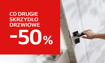 Drugie drzwi -50%!