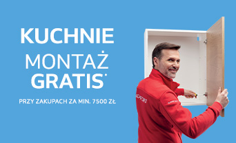 Kuchnie z montażem gratis!