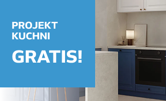Projekt kuchni gratis przy zakupie Kuchni.